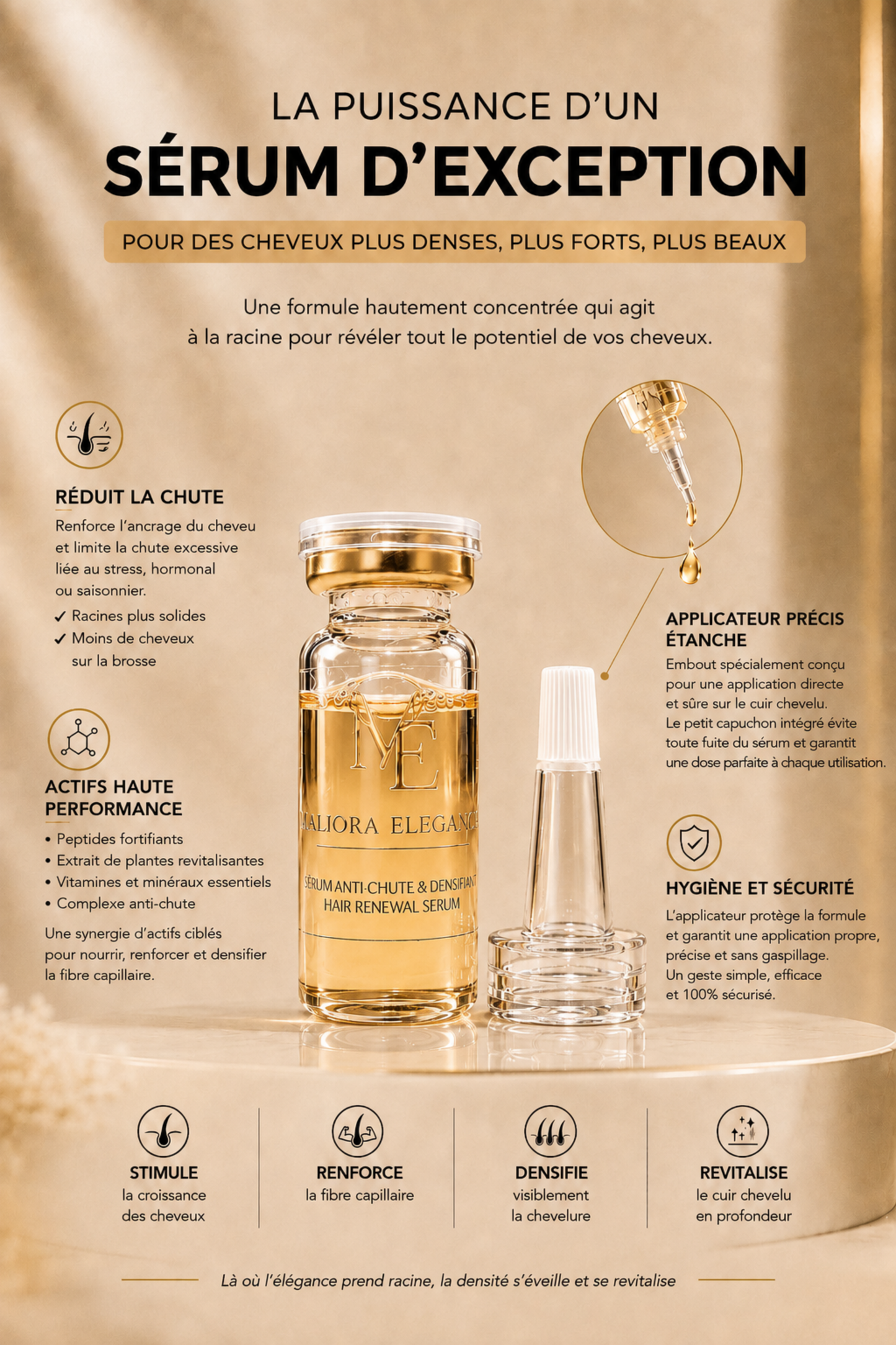 Sérum Ampoule : Anti-Chute de Cheveux