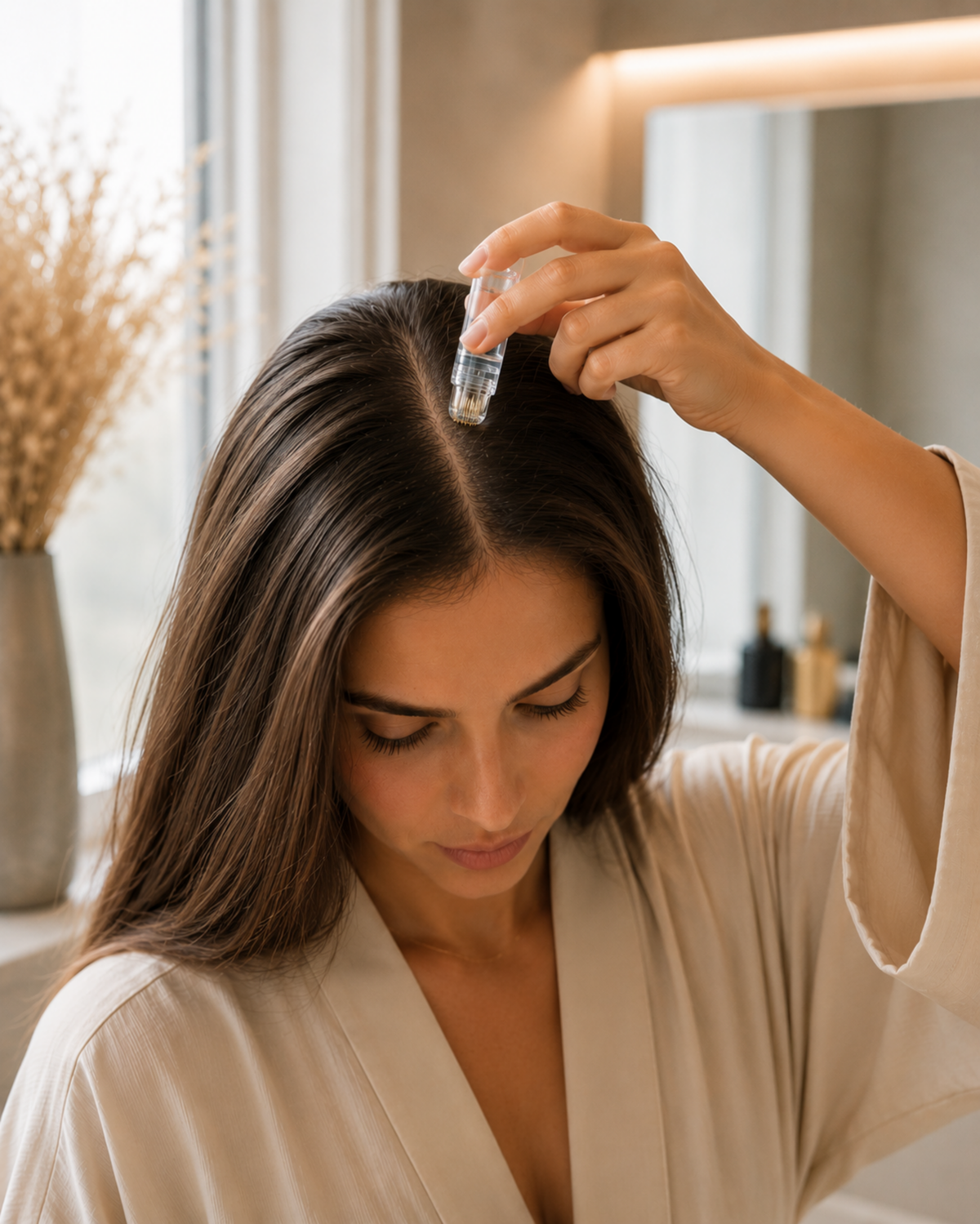 Microneedling Capillaire : Soin  Anti-chute & Activateur de Pousse